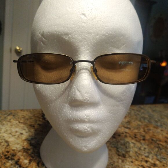 Magic Clip Eyeglasses Brown Frame Full Rim W351 SDL 51-18-145 with Case - Picture 3 of 12